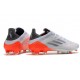 Chaussure adidas X Speedflow.1 FG Blanc Acier Métallique Rouge Solaire