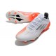 Chaussure adidas X Speedflow.1 FG Blanc Acier Métallique Rouge Solaire