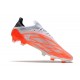 Chaussure adidas X Speedflow.1 FG Blanc Acier Métallique Rouge Solaire