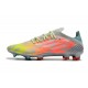 Chaussure adidas X Speedflow.1 FG Onix Transparent Blanc Jaune Solaire