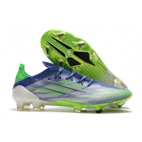 Chaussures adidas X Speedflow.1 FG Bleu Vert