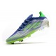 Chaussures adidas X Speedflow.1 FG Bleu Vert