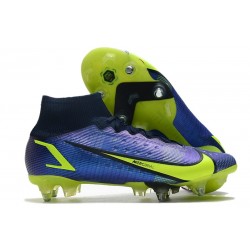 Nike Mercurial Superfly VIII Elite SG Anti Clog Sapphire Volt Bleu