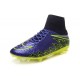 Nike HyperVenom Phantom 2 FG Chaussures de football Jaune Violet Noir