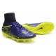 Nike HyperVenom Phantom 2 FG Chaussures de football Jaune Violet Noir