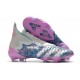 adidas Predator Freak + FG/AG Argent Bleu Rose