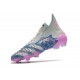 adidas Predator Freak + FG/AG Argent Bleu Rose
