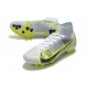 Nike Mercurial Superfly VIII Elite AG-Pro Silver Safari - Blanc Noir