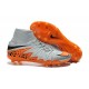 Nike HyperVenom Phantom 2 FG Chaussures de football Loup Gris Orange Noir