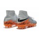 Nike HyperVenom Phantom 2 FG Chaussures de football Loup Gris Orange Noir
