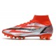 Nike Mercurial Superfly VIII Elite AG-Pro Rouge Piment Noir Fantôme