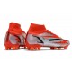 Nike Mercurial Superfly VIII Elite AG-Pro Rouge Piment Noir Fantôme