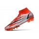 Nike Mercurial Superfly VIII Elite AG-Pro Rouge Piment Noir Fantôme