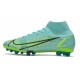 Nike Mercurial Superfly VIII Elite AG-Pro Dynamique Vert Citron