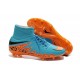 Nike HyperVenom Phantom II FG Football bottes pour hommes Bleu Orange Noir