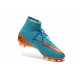 Nike HyperVenom Phantom II FG Football bottes pour hommes Bleu Orange Noir