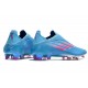 adidas X Speedflow+ FG Neuf Ciel Rose Choc Equipe Blanc
