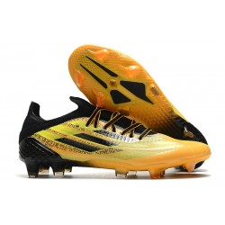 Chaussures adidas X Speedflow.1 FG Solar Or Noir Jaune