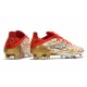 Chaussures adidas X Speedflow.1 FG Or Blanc Rouge
