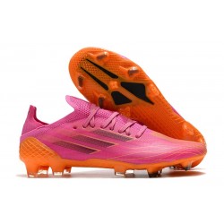 Chaussures adidas X Speedflow.1 FG Rose Orange