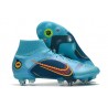 Nike Mercurial Superfly VIII Elite SG Bleu Chlorine Orange Marina