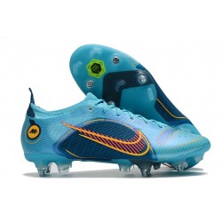 Nike Mercurial Vapor XIV Elite SG Bleu Chlorine Orange Laser Marina