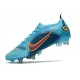 Nike Mercurial Vapor XIV Elite SG Bleu Chlorine Orange Laser Marina
