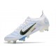Nike Mercurial Vapor XIV Elite SG-Pro Ballon Gris Bleu Foncé