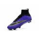 Nouveau Chaussure de Football Nike Mercurial Superfly CR FG Violet Noir