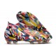 adidas Predator Edge+ FG Neuf Bleu Equipe Jaune Rouge Solaire