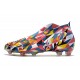 adidas Predator Edge+ FG Neuf Bleu Equipe Jaune Rouge Solaire