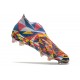 adidas Predator Edge+ FG Neuf Bleu Equipe Jaune Rouge Solaire