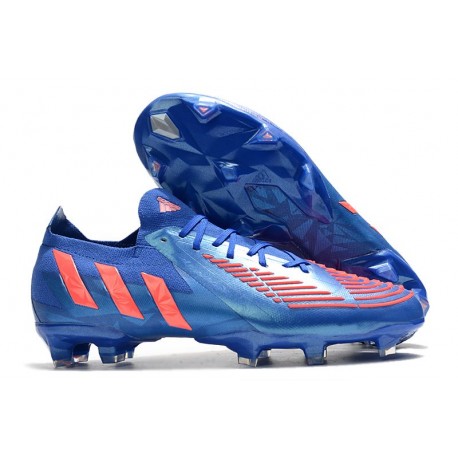 adidas Predator Edge.1 FG Chaussures Bleu Hi Res Turbo Bleu Hi Res