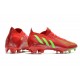 adidas Predator Edge.1 FG Chaussures Rouge Vert