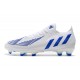 adidas Predator Edge.1 Low FG Chaussures Blanc Bleu Hi Res