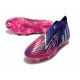 adidas Predator Edge+ FG Neuf Violet Equipe Argent Métallique Rose Choc Equipe
