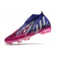 adidas Predator Edge+ FG Neuf Violet Equipe Argent Métallique Rose Choc Equipe