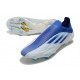 adidas X Speedflow+ FG Neuf Blanc Indigo Ciel