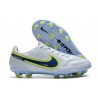 Nike Tiempo Legend 9 Elite FG Nouvel Blanc Bleu