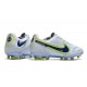 Nike Tiempo Legend 9 Elite FG Nouvel Blanc Bleu