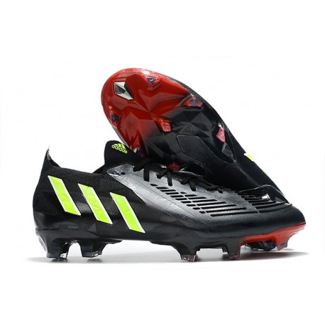 adidas Predator Edge.1 Low FG Chaussures Noir Vert