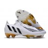 adidas Predator Edge.1 Low FG Chaussures Blanc Noir Or