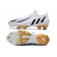 adidas Predator Edge.1 Low FG Chaussures Blanc Noir Or