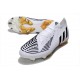 adidas Predator Edge.1 Low FG Chaussures Blanc Noir Or