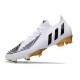 adidas Predator Edge.1 Low FG Chaussures Blanc Noir Or