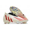 adidas Predator Edge+ FG Neuf Showdown - Blanc Rouge Doré