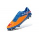 2014/2015 Nouvelle Nike Hypervenom Phantom FG Hommes Orange Rouge Bleu Pack de Réflexion