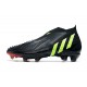 adidas Predator Edge+ FG Neuf Noir Vert