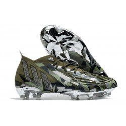 adidas Predator Edge.1 FG Swarovski - Vert Argenté ÉDITION LIMITÉE