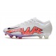 Nike Zoom Mercurial Vapor 15 Elite FG Blanc Rouge